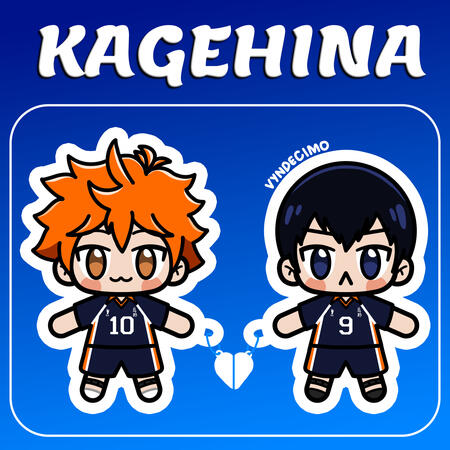 Kagehina Chibis